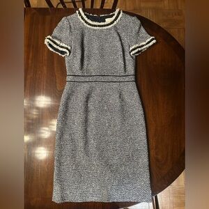 New Tory Burch Rosemary Dress Navy